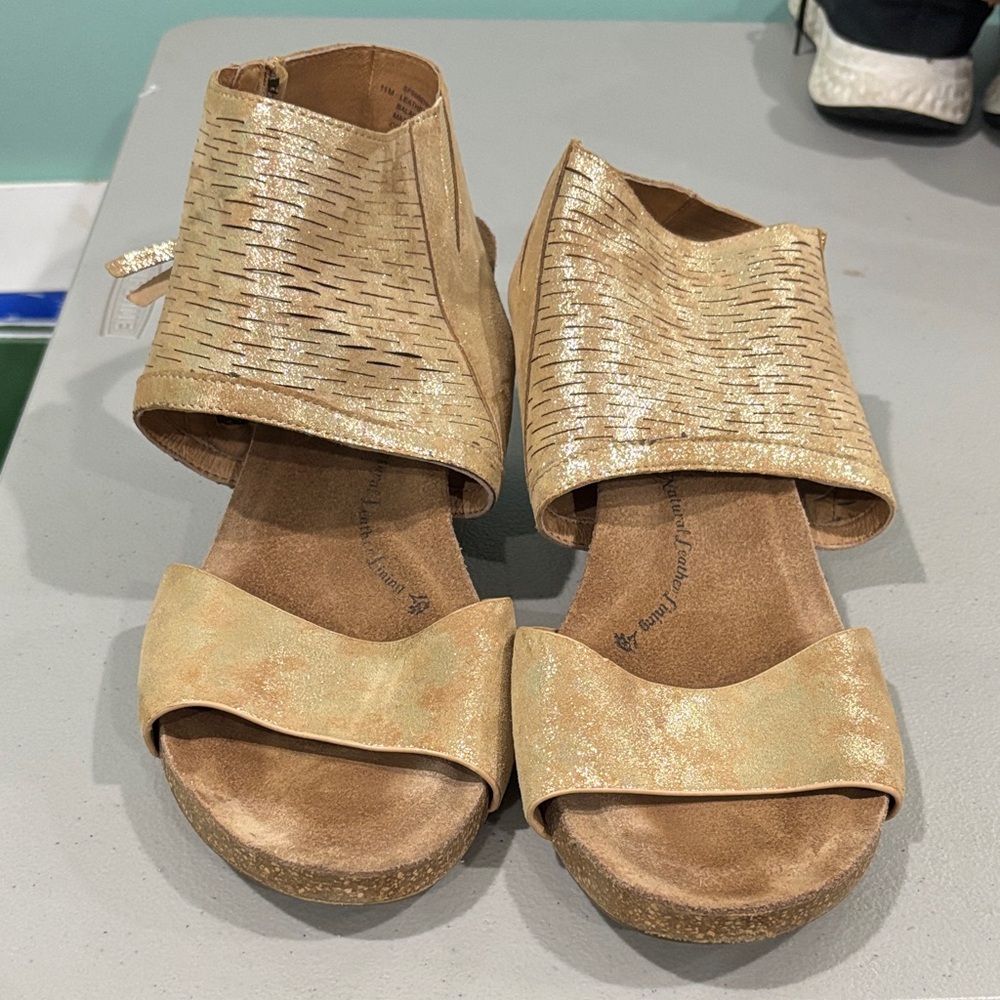 Gold Women's Sandals